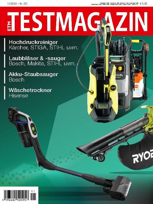 Title details for ETM TESTMAGAZIN by PRECON Medien GmbH - Available